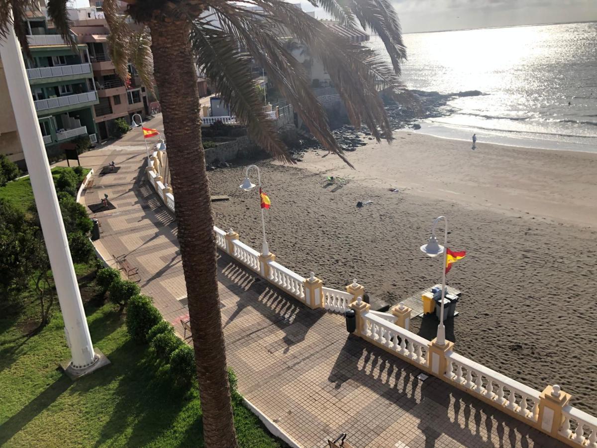 Espectacular En Primera Linea De La Playa Telde Exterior photo
