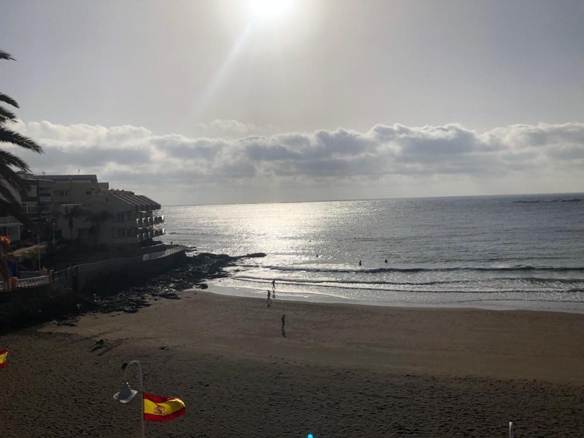 Espectacular En Primera Linea De La Playa Telde Exterior photo