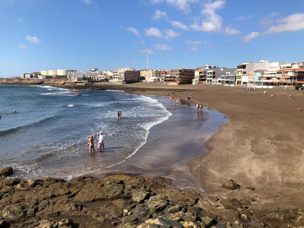 Espectacular En Primera Linea De La Playa Telde Exterior photo